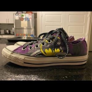 Purple Batgirl Converse All-stars